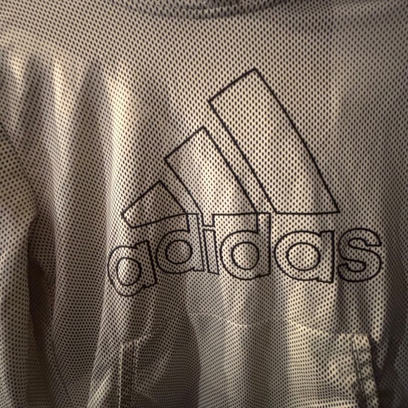 Boys Adidas Dot Print Hoodie Size Youth Large - Picture 3 of 5